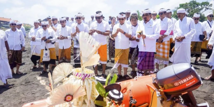 Pascabencana Banjir, Pemkab Badung Lakukan Upacara Pemahayu Jagat