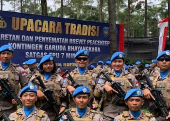 Bawa Semangat Bhakti Brata Dharma, Personel Polda Bali Siap Jalankan Misi Kemanusiaan PBB di Afrika Tengah