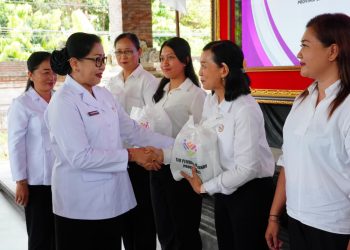 Ny. Putri Koster Dorong Posyandu Berperan Aktif Data Kebutuhan Masyarakat di Desa