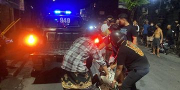 Warga Kerobokan Hajar Pencuri Genta Pura hingga Babak Belur