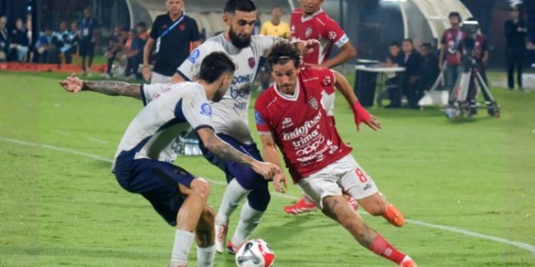Bali United dan Persita Tangerang Bermain Seri Tanpa Gol, Sama-Sama Kantongi Satu Poin